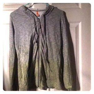 Lucy Medium zipper hooded sweatshirt!